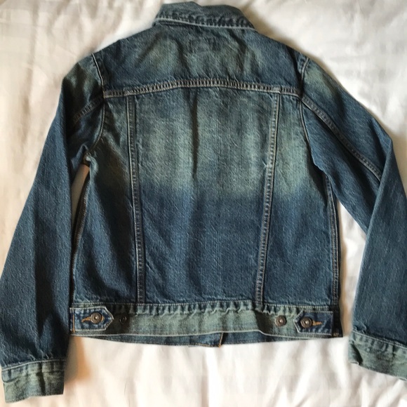 Steve & Barry’s relaxed washed jean jacket - Picture 5 of 6